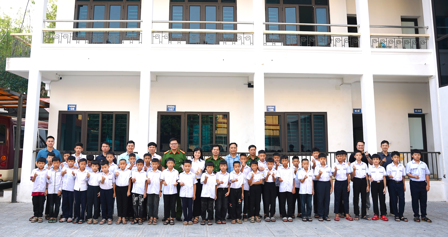 Bộ Tư lệnh Cảnh sát cơ động khởi công nhà tình nghĩa tại Điện Biên -0