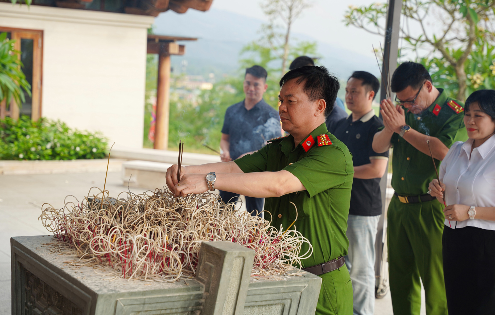 Bộ Tư lệnh Cảnh sát cơ động khởi công nhà tình nghĩa tại Điện Biên -0