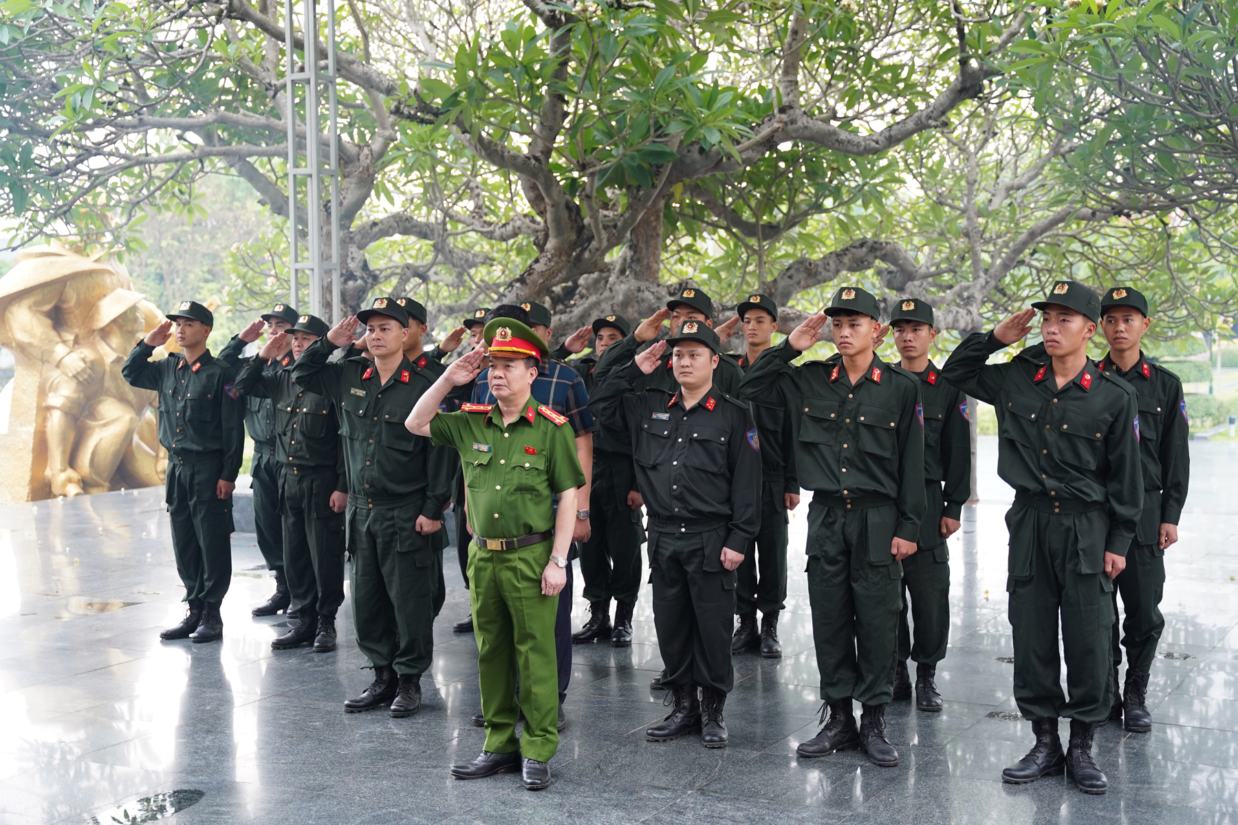 Bộ Tư lệnh Cảnh sát cơ động khởi công nhà tình nghĩa tại Điện Biên -0