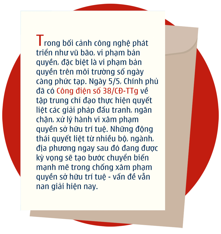 Dẹp nạn ăn cắp bản quyền trên không gian số: Vi phạm bản quyền - nỗi ám ảnh dai dẳng (Bài 1) -0