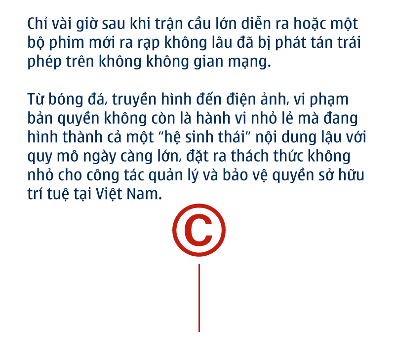 Dẹp nạn ăn cắp bản quyền trên không gian số: Vi phạm bản quyền - nỗi ám ảnh dai dẳng (Bài 1) -0