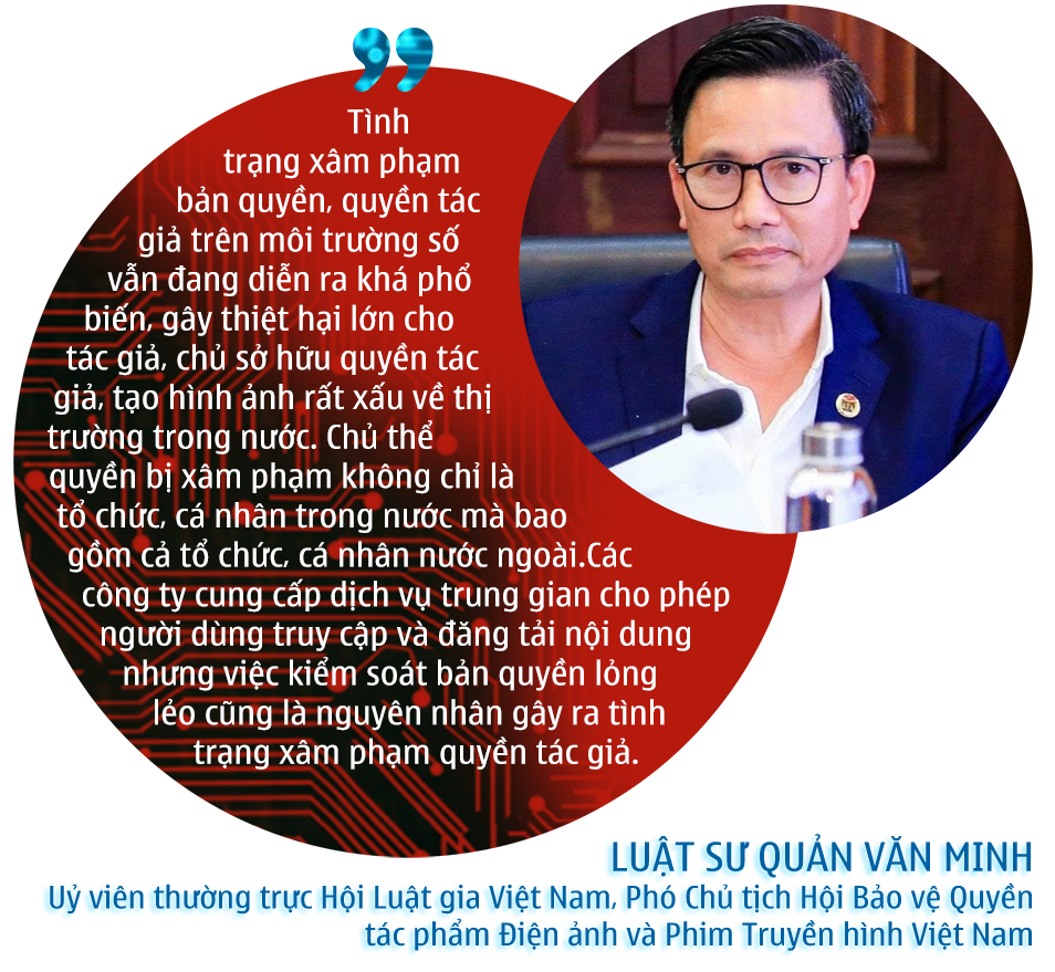 Dẹp nạn ăn cắp bản quyền trên không gian số: Vi phạm bản quyền - nỗi ám ảnh dai dẳng (Bài 1) -0