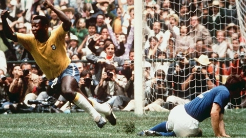 "Vua bóng đá" Pele với 5 bàn thắng kinh điển ở World Cup