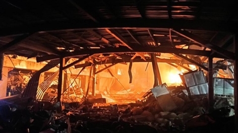 Cháy lớn tại nhà máy ở Đài Loan, 19 công dân Việt Nam bị thương