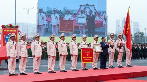 Lực lượng CSCĐ đón nhận danh hiệu Anh hùng LLVTND lần thứ hai