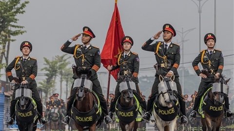 Vượt nắng gió thao trường, Kỵ binh CAND sẵn sàng cho đại lễ A80