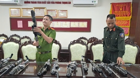 Triệt phá đường dây vũ khí quân dụng quy mô lớn