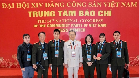 Báo chí CAND góp phần vào thành công của Đại hội Đảng XIV