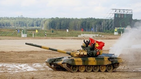 Thi đấu quật cường, Tuyển xe tăng Việt Nam vào bán kết Army Games 2020