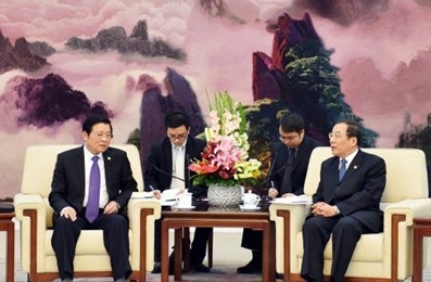 越南共产党代表团对中国进行工作访问