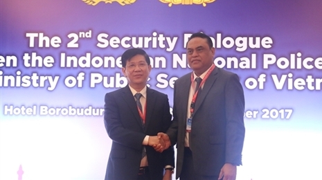 越南印尼加强安全合作