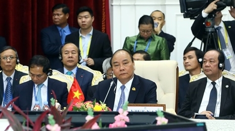 阮春福总理出席澜沧江－湄公河合作第二次领导人会议