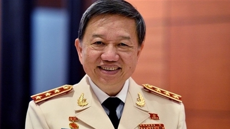 越南公安部部长苏林上将2018戊戌年新年贺词
