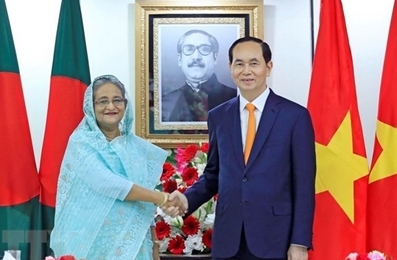 越南与孟加拉国就陈大光对孟加拉国进行国事访问发表联合声明