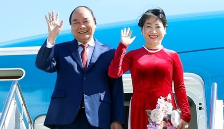 越南政府总理阮春福抵达堪培拉 开始对澳大利亚进行正式访问