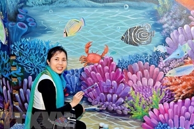 越南画家荣获国际设计大奖赛银牌