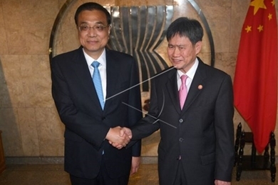 中国和东盟一致同意加强在经济领域的合作