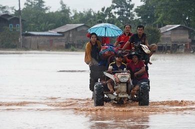 老挝水电站溃坝事故：越南国防部向老挝提供5万美元的援助资金