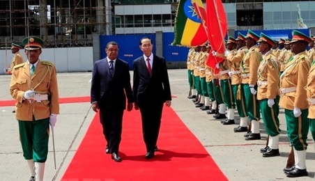 越南与埃塞俄比亚发表联合声明： 推动两国关系步入新时期