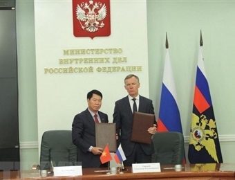 越南公安部与俄罗斯内务部加强合作