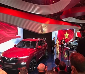 VinFast——越南第一个国产汽车品牌正式亮相2018年巴黎车展