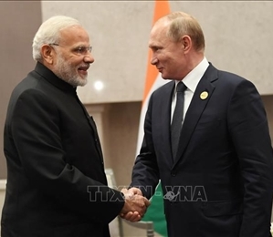 俄罗斯总统普京访问印度