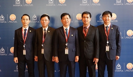 越南公安部代表团出席国际刑警组织第87届大会