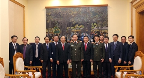 越南公安部与老挝安全部促进合作关系