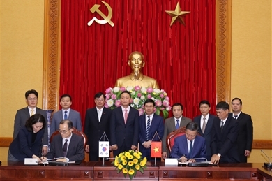越南与韩国促进合作防范打击跨国犯罪
