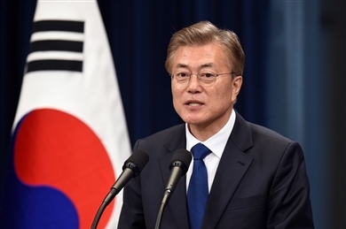 韩国总统文在寅对在河内举行的美朝首脑会晤表示乐观
