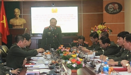 阮文成副部长出席人民公安传媒局在线视频会议