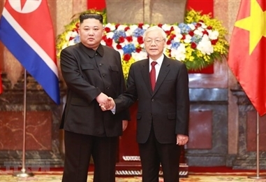 越南领导人就朝鲜选举产生新一届领导班子向朝鲜领导人致贺电