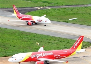 越南各家航空公司准点率超过86%