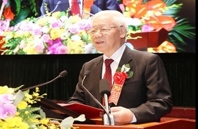 越共中央总书记、国家主席阮富仲出席胡志明国家政治学院成立70周年纪念典礼