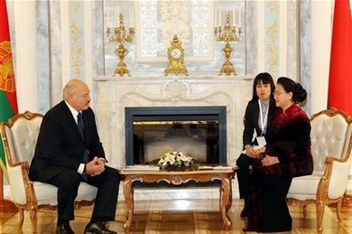 越南国会主席阮氏金银圆满结束对俄罗斯和白俄罗斯的访问之旅