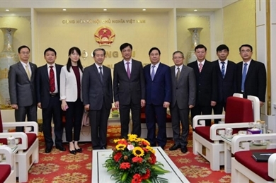 阮维玉副部长会见中国驻越南大使熊波