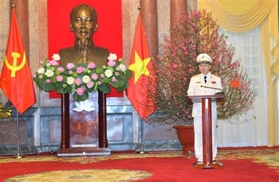 越南公安部部长苏林大将2020庚子年新年贺词