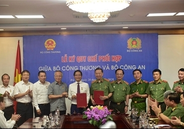 越南公安部与工贸部签署合作规制