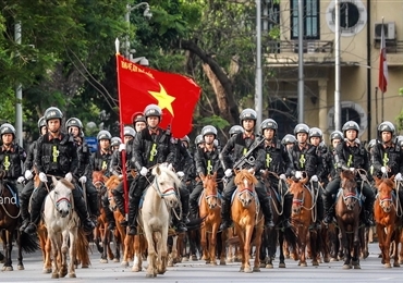 越南特警骑兵团正式亮相