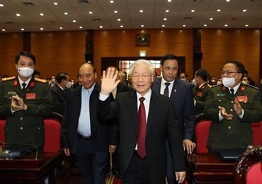 越共中央总书记、国家主席阮富仲主持召开2013-2020年阶段防腐反贪工作总结全国会议