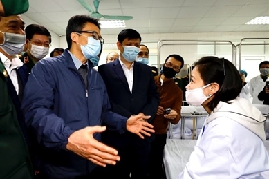 越南首批新冠疫苗试验志愿者的身体健康稳定并没有任何不良反应