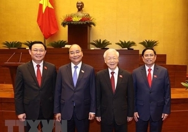 外国领导人继续发来贺电贺函 祝贺越南新一届领导人