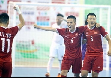 越南国家室内五人制足球队超过黎巴嫩队获得世界杯入场券