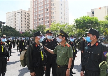 公安部继续派遣力量支援北宁省抗疫