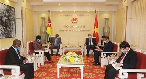 越南公安部与莫桑比克内务部继续加强合作