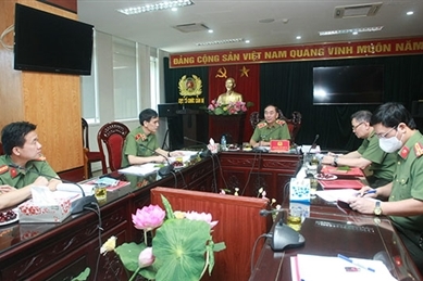 陈国祖副部长与公安部干部组织局举行工作会议