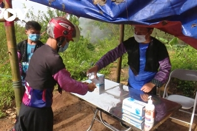 山萝省木州高山区成效显著的社区防疫工作组模式