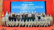 Việt Nam ra mắt Đội Công binh GGHB LHQ và Bệnh viện dã chiến cấp 2 số 4