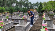 TNG Holdings Vietnam duy trì lịch hành hương, viếng nghĩa trang Liệt sỹ miền Trung