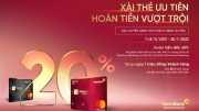 “Xài thẻ ưu tiên - Hoàn tiền vượt trội” cùng thẻ VietinBank Premium Banking